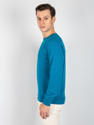 Maglia Felpa Raglan - Turchese