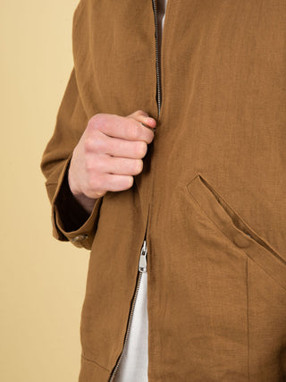 Giacca Bomber Stan - Cognac