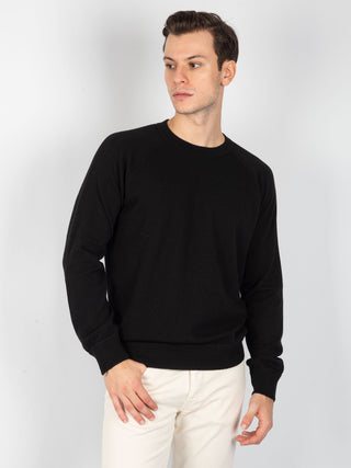 Maglia Felpa Raglan - Nero