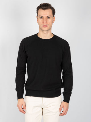 Maglia Felpa Raglan - Nero