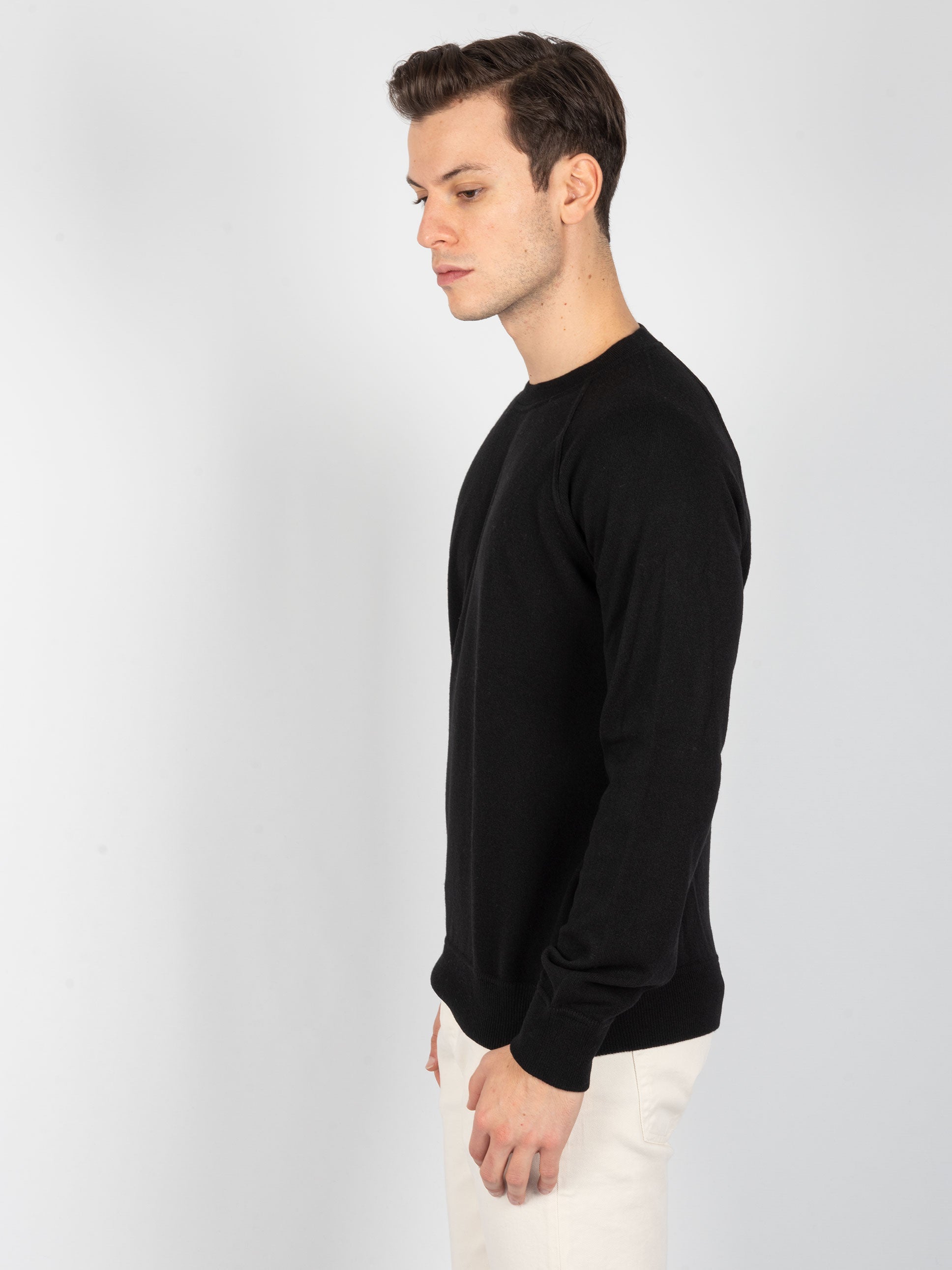 Maglia Felpa Raglan - Nero