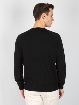 Maglia Felpa Raglan - Nero