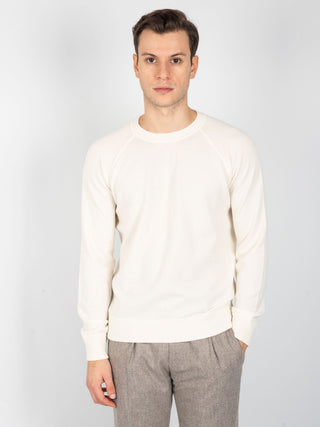 Maglia Felpa Raglan - Crema