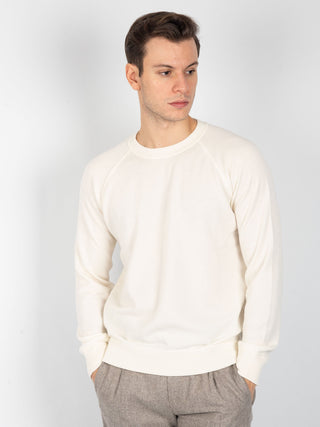 Maglia Felpa Raglan - Crema