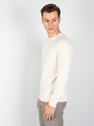 Maglia Felpa Raglan - Crema