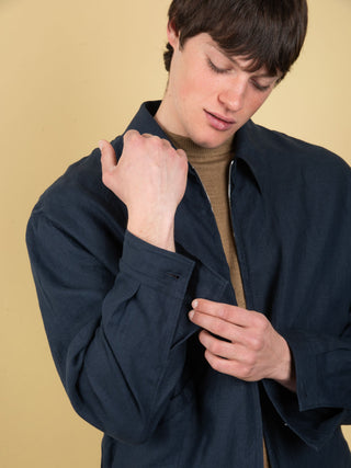 Giacca Bomber Stan - Blu Notte