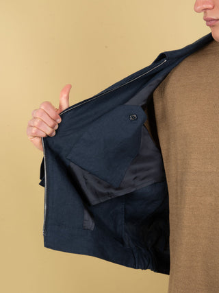 Giacca Bomber Stan - Blu Notte