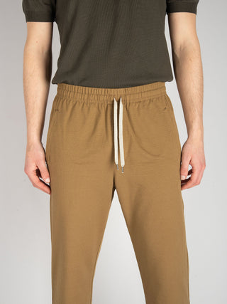 Pantalone Seersucker - khaki