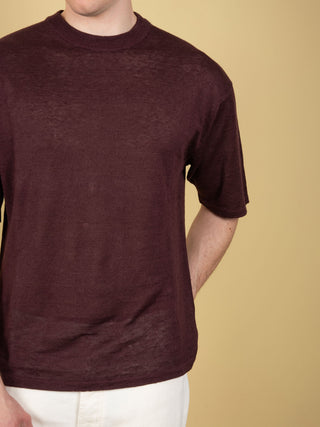 Maglia Over in Lino - Fico