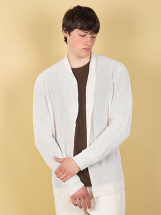 Maglia Cardigan - Ecru