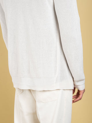 Maglia Cardigan - Ecru