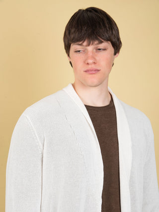 Maglia Cardigan - Ecru