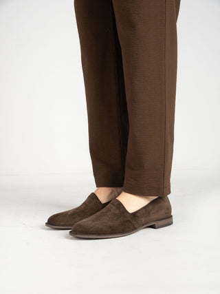 Pantalone Seersucker - Marrone