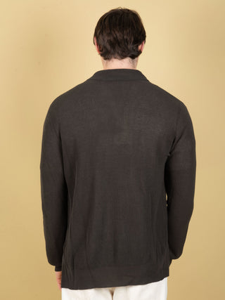 Maglia Cardigan  - Moro