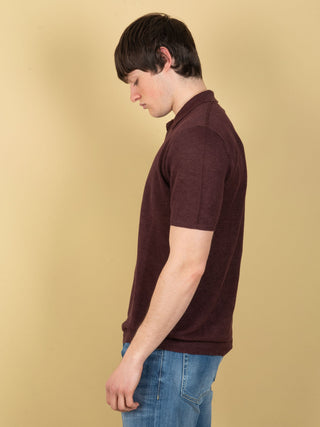 Polo in Piqué di Lino - Fico