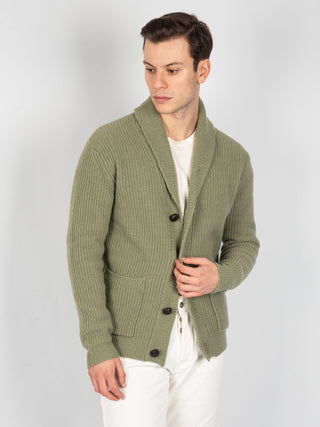 Maglia Cardigan 'Renegade' - Verde Salvia