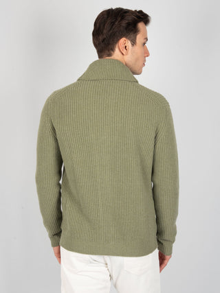 Maglia Cardigan 'Renegade' - Verde Salvia