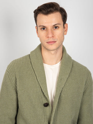 Maglia Cardigan 'Renegade' - Verde Salvia