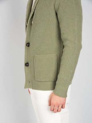 Maglia Cardigan 'Renegade' - Verde Salvia