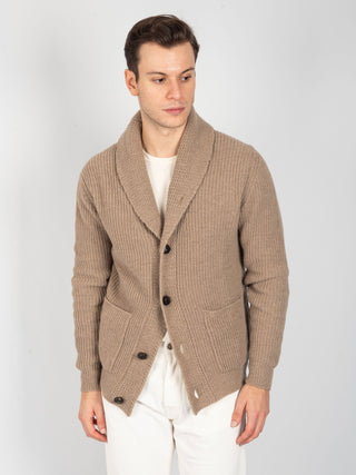 Maglia Cardigan 'Renegade' - Noce