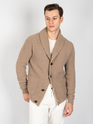 Maglia Cardigan 'Renegade' - Noce