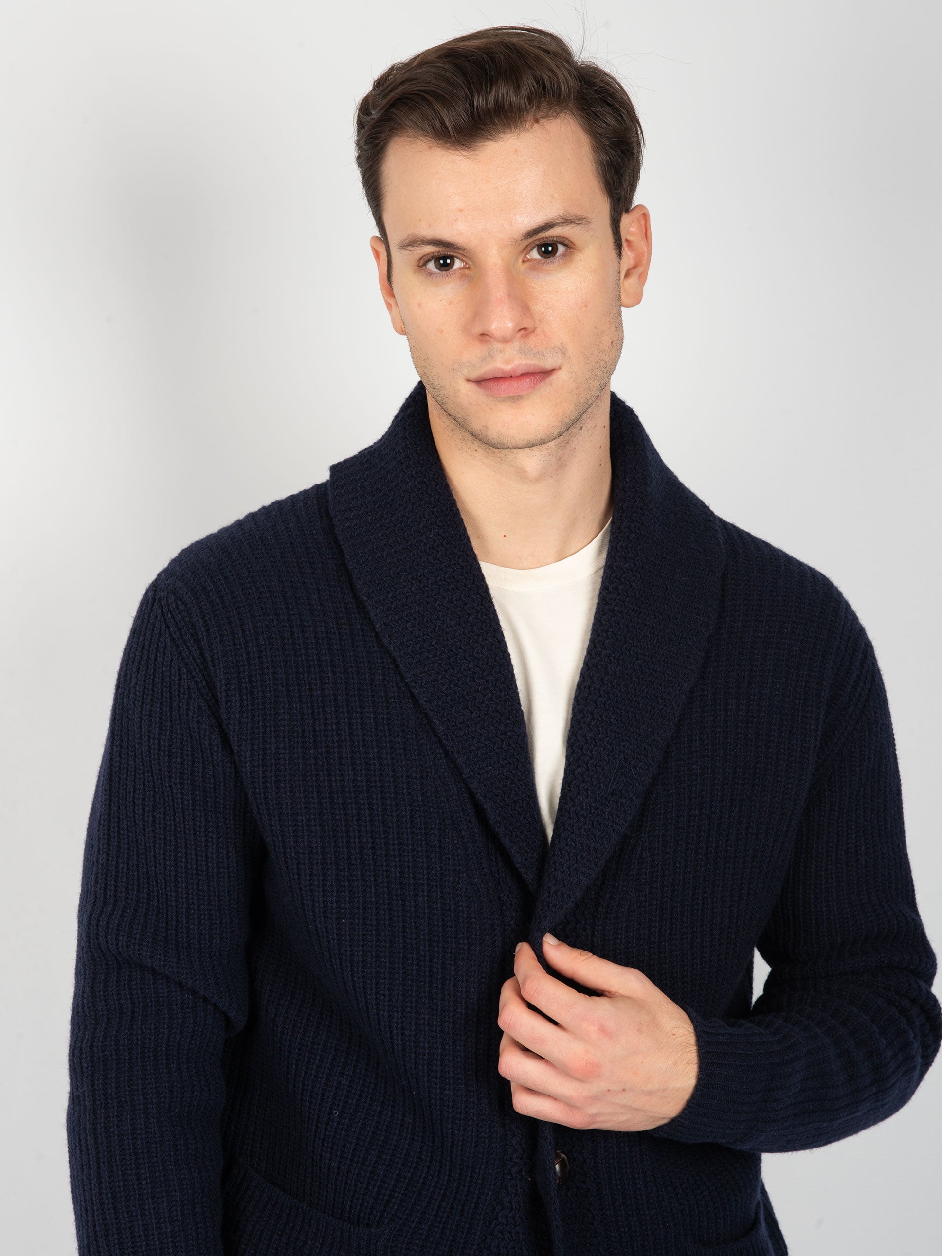 Maglia Cardigan 'Renegade' - Blu Notte