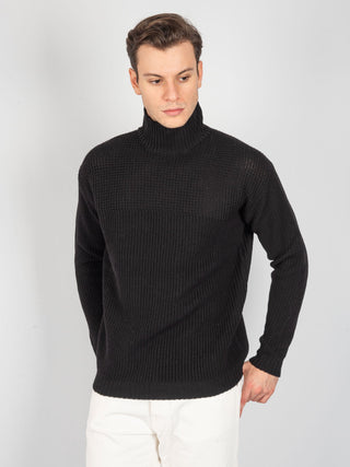 Maglione 'Torn' - Nero