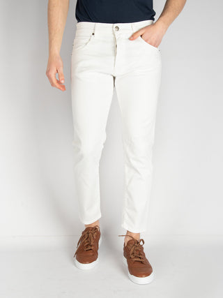 Bull Denim 'Farran' - Bianco