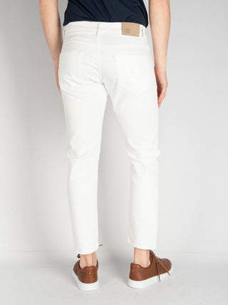 Bull Denim 'Farran' - Bianco