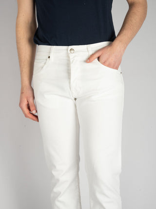 Bull Denim 'Farran' - Bianco