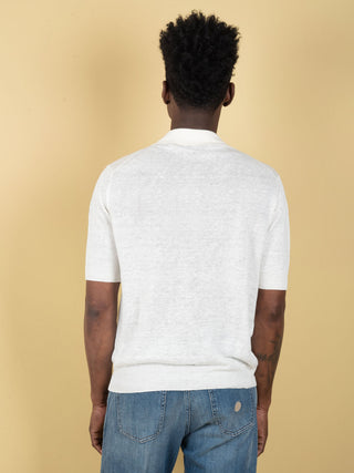 Polo in Lino - Panna