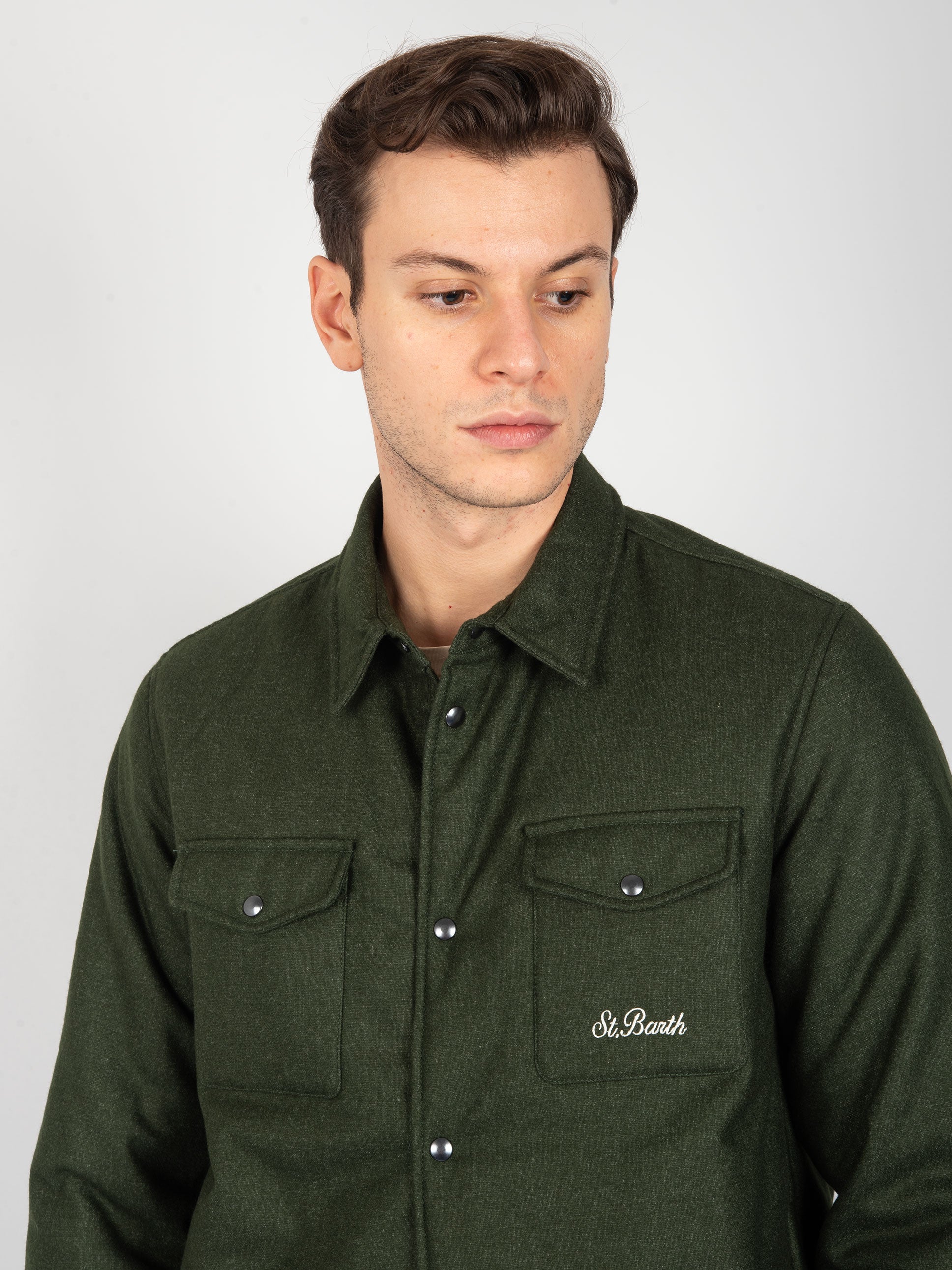 Giacca Camicia 'Chalet' - Verde