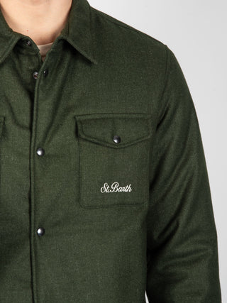 Giacca Camicia 'Chalet' - Verde