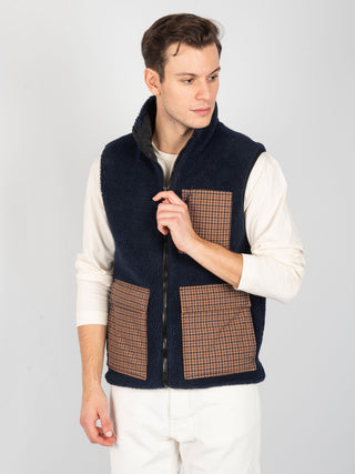 Gilet 'Wanaka' - Blu