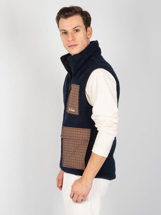 Gilet 'Wanaka' - Blu