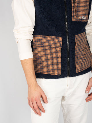 Gilet 'Wanaka' - Blu