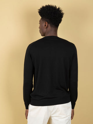 Maglia in Seta - Nero