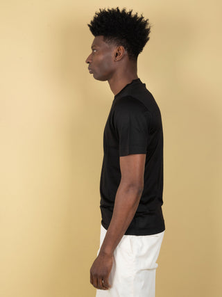 Maglia in Seta - Nero