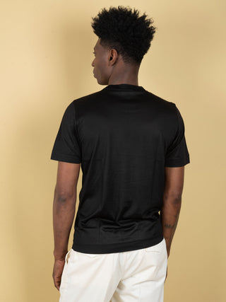 Maglia in Seta - Nero