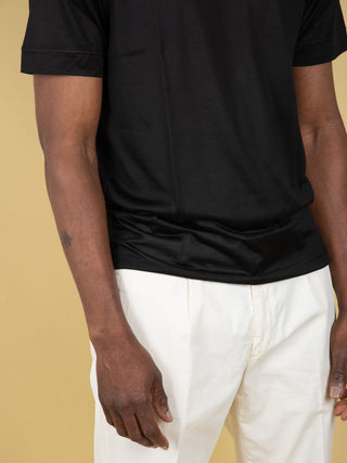 Maglia in Seta - Nero
