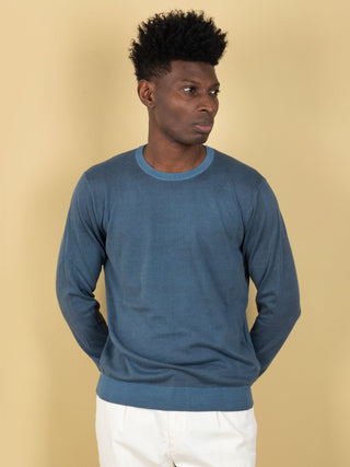 Maglia in Cotone - Oceano
