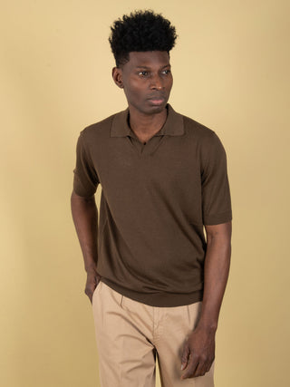 Polo in Seta - Moro
