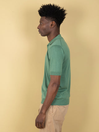 Polo in Seta - Smeraldo