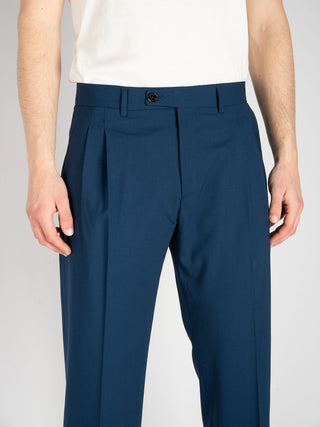 Pantalone Robert Lana - Blu Marino