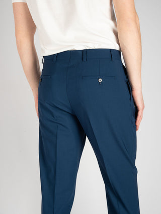 Pantalone Robert Lana - Blu Marino