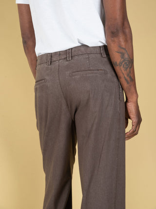Pantalone Chiaia in Lana - Moro