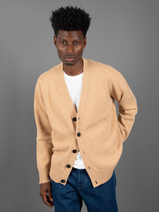 Maglia Cardigan - Cammello