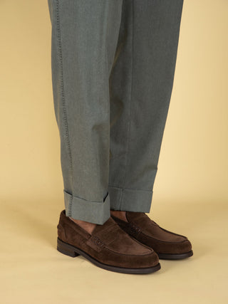 Pantalone Chiaia in Lana - Verde