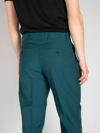 Pantalone Robert  Lana Lino- Smeraldo