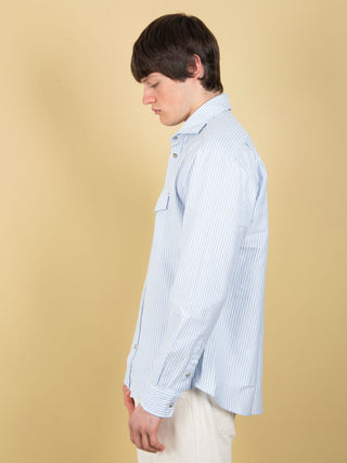 Camicia Oxford - Celeste